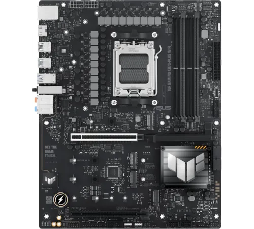 Материнская плата Asus TUF GAMING X870-PLUS WIFI SocketAM5 AMD X870 4xDDR5 ATX AC`97 8ch(7.1) 2.5Gg RAID+HDMI