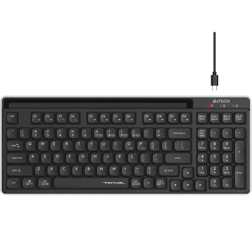 Клавиатура A4Tech Fstyler FBX70C черный USB беспроводная BT/Radio slim Multimedia (FBX70C) Клавиатура A4Tech Fstyler FBX70C черный USB беспроводная BT/Radio slim Multimedia (FBX70C)