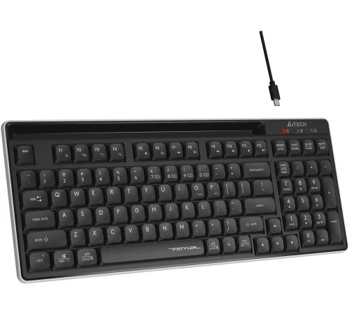 Клавиатура A4Tech Fstyler FBX70C черный USB беспроводная BT/Radio slim Multimedia (FBX70C) Клавиатура A4Tech Fstyler FBX70C черный USB беспроводная BT/Radio slim Multimedia (FBX70C)