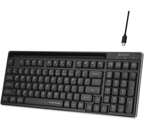 Клавиатура A4Tech Fstyler FBX70C черный USB беспроводная BT/Radio slim Multimedia (FBX70C) Клавиатура A4Tech Fstyler FBX70C черный USB беспроводная BT/Radio slim Multimedia (FBX70C)