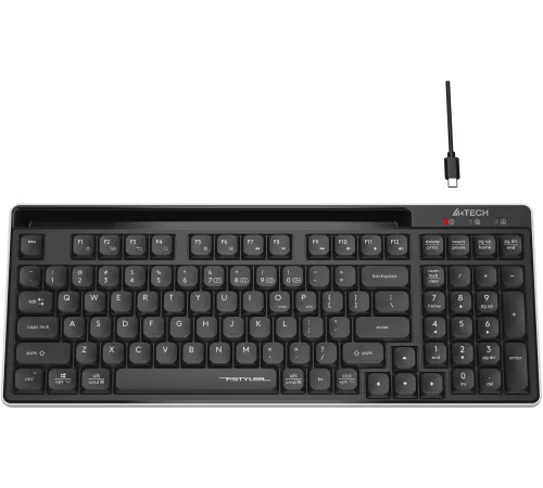 Клавиатура A4Tech Fstyler FBX70C черный USB беспроводная BT/Radio slim Multimedia (FBX70C) Клавиатура A4Tech Fstyler FBX70C черный USB беспроводная BT/Radio slim Multimedia (FBX70C)