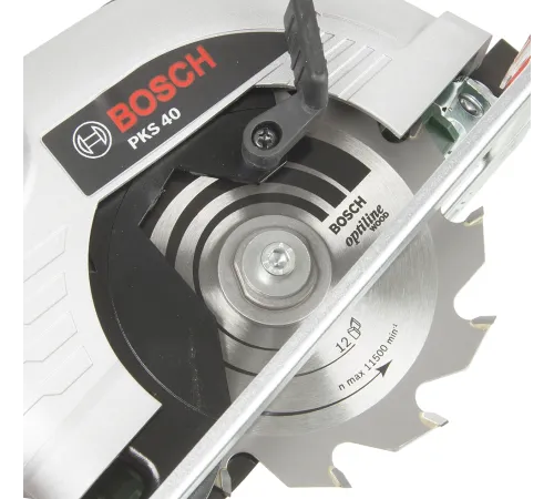 Циркулярная пила (дисковая) Bosch PKS 40 850Вт (ручная) (06033C5000) Циркулярная пила (дисковая) Bosch PKS 40 850Вт (ручная) (06033C5000)