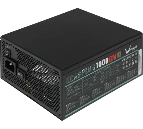 Блок питания Formula ATX 1000W AC KCAS PLUS 1000GM V2 80+ gold (20+4pin) APFC 140mm fan 10xSATA Cab Manag RTL