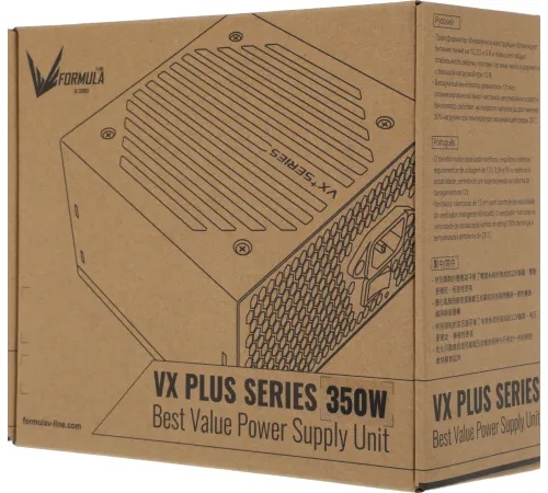 Блок питания Formula ATX 350W AC VX PLUS (20+4pin) 120mm fan 2xSATA RTL