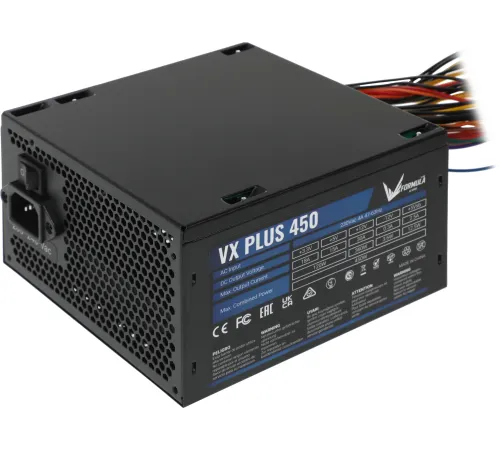 Блок питания Formula ATX 450W AC VX PLUS (20+4pin) 120mm fan 2xSATA RTL Блок питания Formula ATX 450W AC VX PLUS (20+4pin) 120mm fan 2xSATA RTL