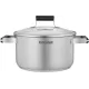 Кастрюля Rondell Bayoneta RDS-1808 5.1л. d=24см (с крышкой) стальной