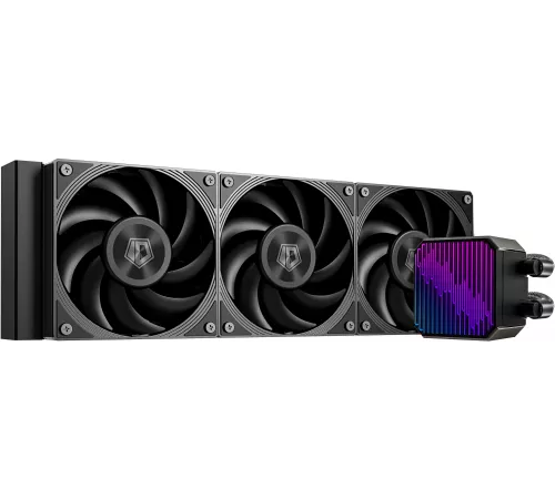 Система водяного охлаждения ID-Cooling DX360 Max Soc-AM5/AM4/1151/1200/2066/1700 черный 4-pin 32.5dB Al+Cu 350W Ret