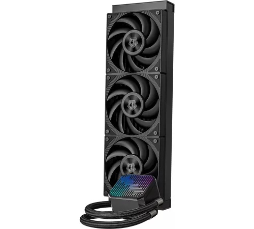 Система водяного охлаждения ID-Cooling DX360 Max Soc-AM5/AM4/1151/1200/2066/1700 черный 4-pin 32.5dB Al+Cu 350W Ret