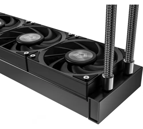 Система водяного охлаждения ID-Cooling DX360 Max Soc-AM5/AM4/1151/1200/2066/1700 черный 4-pin 32.5dB Al+Cu 350W Ret