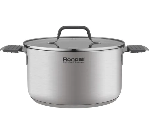 Кастрюля Rondell Normanne RDS-1813 3.1л. d=20см (с крышкой) стальной Кастрюля Rondell Normanne RDS-1813 3.1л. d=20см (с крышкой) стальной