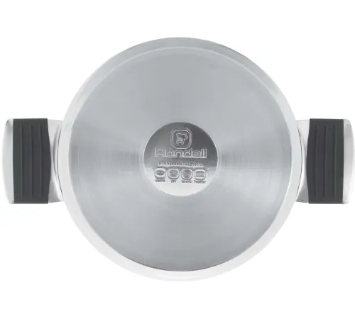 Кастрюля Rondell Normanne RDS-1813 3.1л. d=20см (с крышкой) стальной Кастрюля Rondell Normanne RDS-1813 3.1л. d=20см (с крышкой) стальной