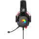 Наушники с микрофоном Оклик HS-L305G черный/красный 2м мониторные оголовье (2060511)