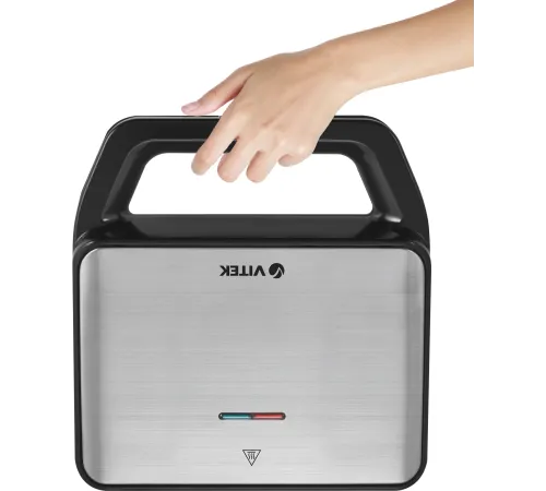 Вафельница Vitek VT-2626 850Вт черный/серебристый Вафельница Vitek VT-2626 850Вт черный/серебристый