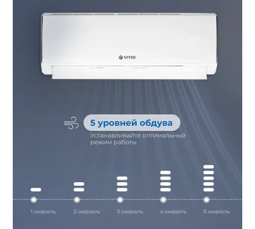 Сплит-система Vitek VT-2501 белый Сплит-система Vitek VT-2501 белый