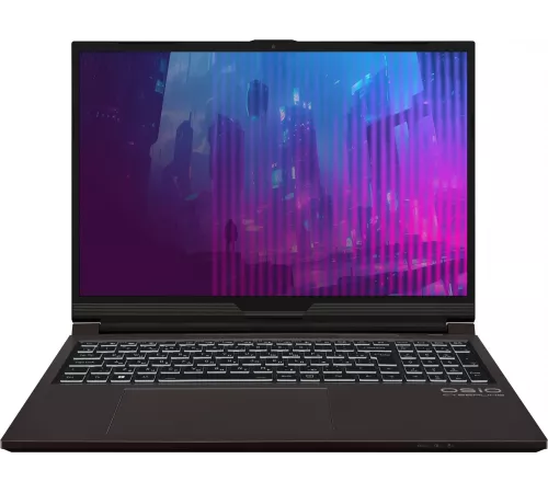 Ноутбук Osio CyberLine C160i-002 Core i5 12600H 16Gb SSD512Gb NVIDIA GeForce RTX4050 6Gb 16" IPS WUXGA (1920x1200) noOS brown WiFi BT Cam 3410mAh