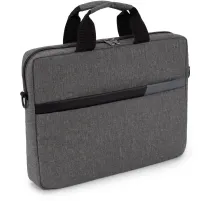 Сумка для ноутбука 14.5" Digma N-370 серый/черный полиэстер (N370GBK)