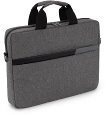Сумка для ноутбука 14.5" Digma N-370 серый/черный полиэстер (N370GBK)
