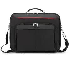 Сумка для ноутбука 15.6" Digma HC-211 черный/красный полиэстер (HC211BKR)