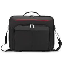 Сумка для ноутбука 15.6" Digma HC-211 черный/красный полиэстер (HC211BKR)