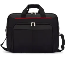 Сумка для ноутбука 15.6" Digma HC-212 черный/красный полиэстер (HC212BKR)