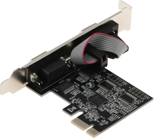 Контроллер PCI-E AX99100 2xCOM Bulk Контроллер PCI-E AX99100 2xCOM Bulk