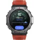 Смарт-часы Amazfit T-Rex 3 A2323 48.5мм 1.5" AMOLED корп.темно-серый рем.красный разм.брасл.:145-210мм (1746757)