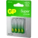 Батарея GP Super 24AA21-2CRSBC4 AAA (4шт)