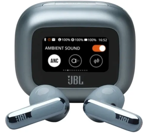 Наушники вкладыши JBL Live Flex синий беспроводные bluetooth в ушной раковине (JBLLIVEFLEX3BLU)
