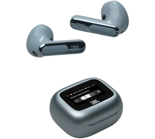 Наушники вкладыши JBL Live Flex синий беспроводные bluetooth в ушной раковине (JBLLIVEFLEX3BLU)