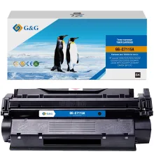 Картридж лазерный G&G GG-C7115A C7115A черный (2500стр.) для HP LJ 1000/1005/1200/1200N/1200SE/1220/1220SE/3300MFP/3320N MFP/3320MFP/3330MFP