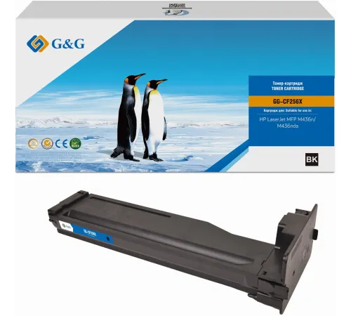 Картридж лазерный G&G GG-CF256X CF256X черный (13700стр.) для HP LJ MFP M436n