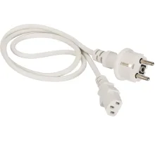 Шнур питания Lanmaster LAN-PP13/SH-1.5-WH C13-Schuko проводник.:3x0.75мм2 1.5м 220В 10А белый