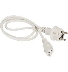 Шнур питания Lanmaster LAN-PP13/SH-1.5-WH C13-Schuko проводник.:3x0.75мм2 1.5м 220В 10А белый