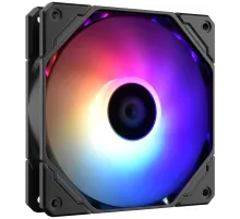 Вентилятор для корпуса ID-Cooling TF-12025 Pro ARGB 120х120x25 черный 4-pin + 3-pin 35.2дБ (TF-12025-PRO ARGB) Ret