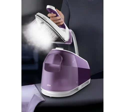 Парогенератор Braun CareStyle 5 IS5247VI 2400Вт сиреневый/белый Парогенератор Braun CareStyle 5 IS5247VI 2400Вт сиреневый/белый