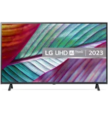 Телевизор LED LG 43" 43UR78006LK.ARUG черный 4K Ultra HD 50Hz DVB-T DVB-T2 DVB-C DVB-S DVB-S2 USB WiFi Smart TV
