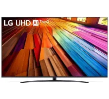 Телевизор LED LG 75" 75UT81006LA.ARUG черный 4K Ultra HD 60Hz DVB-T DVB-T2 DVB-C DVB-S2 USB WiFi Smart TV