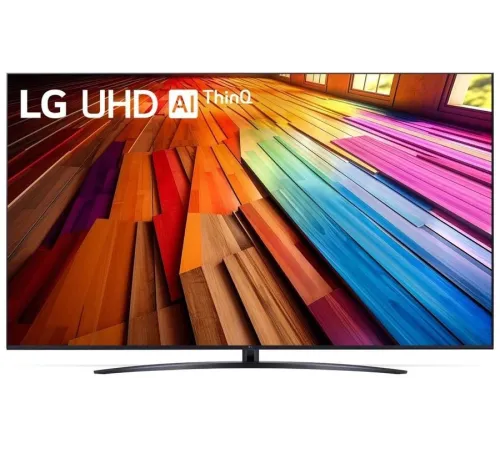 Телевизор LED LG 86" 86UT81006LA.ARUG черный 4K Ultra HD 60Hz DVB-T DVB-T2 DVB-C DVB-S2 USB WiFi Smart TV