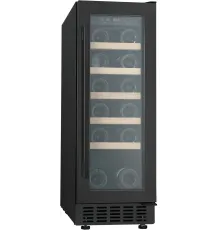 Винный шкаф Hyundai HBWC 0831 SU 1-нокамерн. черный