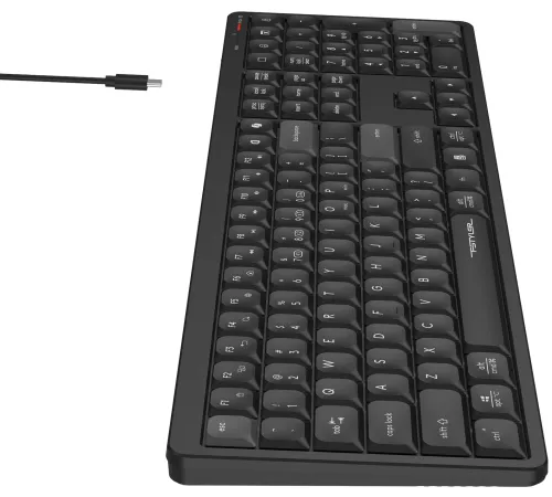 Клавиатура A4Tech Fstyler FBX55C черный USB беспроводная BT/Radio slim Multimedia (FBX55C) Клавиатура A4Tech Fstyler FBX55C черный USB беспроводная BT/Radio slim Multimedia (FBX55C)