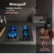 Газовая варочная поверхность Weissgauff HGG 640 BGB черный