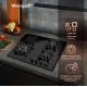 Газовая варочная поверхность Weissgauff HGG 640 BGB черный