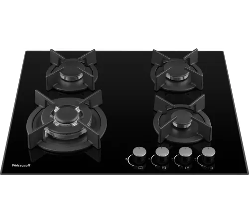 Газовая варочная поверхность Weissgauff HG 640 BGh черный
