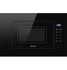 Микроволновая печь Weissgauff HMT-206 Compact Grill 20л. 700Вт черный (встраиваемая)