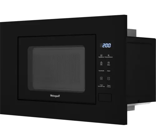 Микроволновая печь Weissgauff HMT-206 Compact Grill 20л. 700Вт черный (встраиваемая) Микроволновая печь Weissgauff HMT-206 Compact Grill 20л. 700Вт черный (встраиваемая)