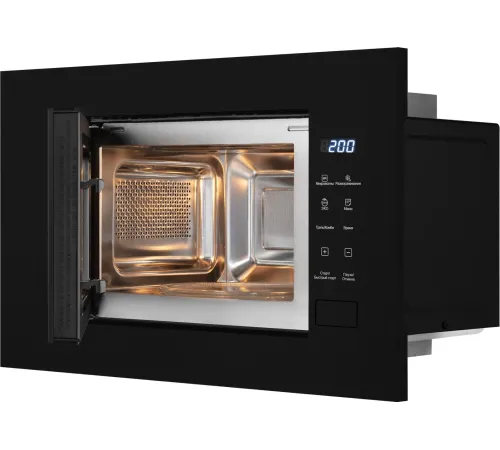 Микроволновая печь Weissgauff HMT-206 Compact Grill 20л. 700Вт черный (встраиваемая) Микроволновая печь Weissgauff HMT-206 Compact Grill 20л. 700Вт черный (встраиваемая)