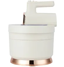Миксер с чашей Centek CT-1129 (бежевый/золотой хром)