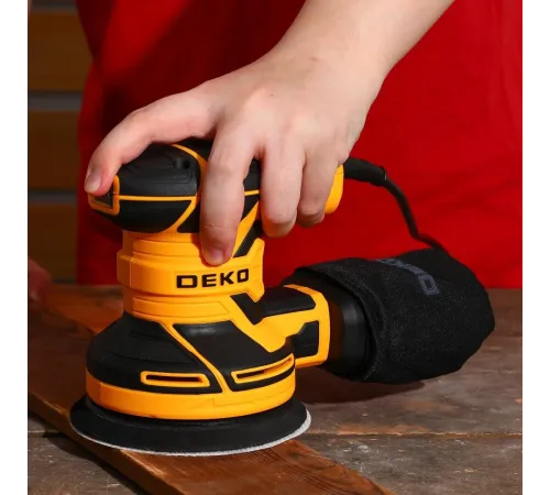 Эксцентриковая шлифмашина Deko ZKG-125 (083-1001) Эксцентриковая шлифмашина Deko ZKG-125 (083-1001)