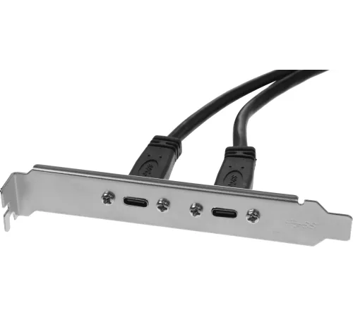 Адаптер USB 2xUSB3.1 Type-C Bulk