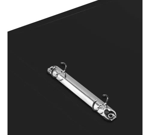 Папка на 2-х кольцах Silwerhof Eco SE-0413/2RBLK A4 пластик 0.5мм кор.18мм черный Папка на 2-х кольцах Silwerhof Eco SE-0413/2RBLK A4 пластик 0.5мм кор.18мм черный